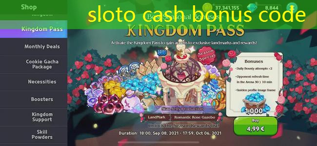 sloto cash bonus code sloto cash bonus code