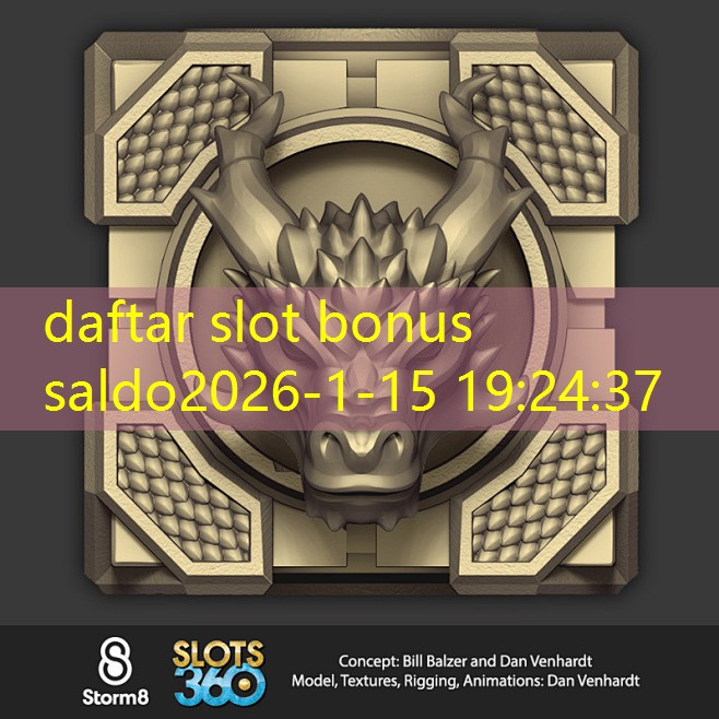 daftar slot bonus saldo