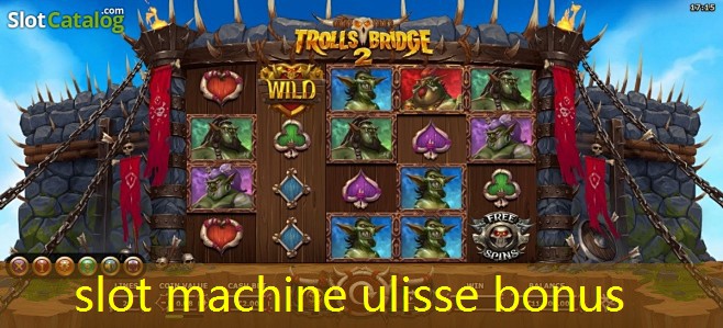 slot machine ulisse bonus