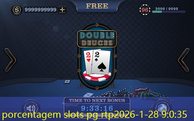 porcentagem slots pg rtp
