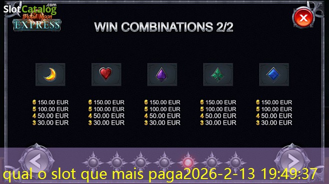 qual o slot que mais paga